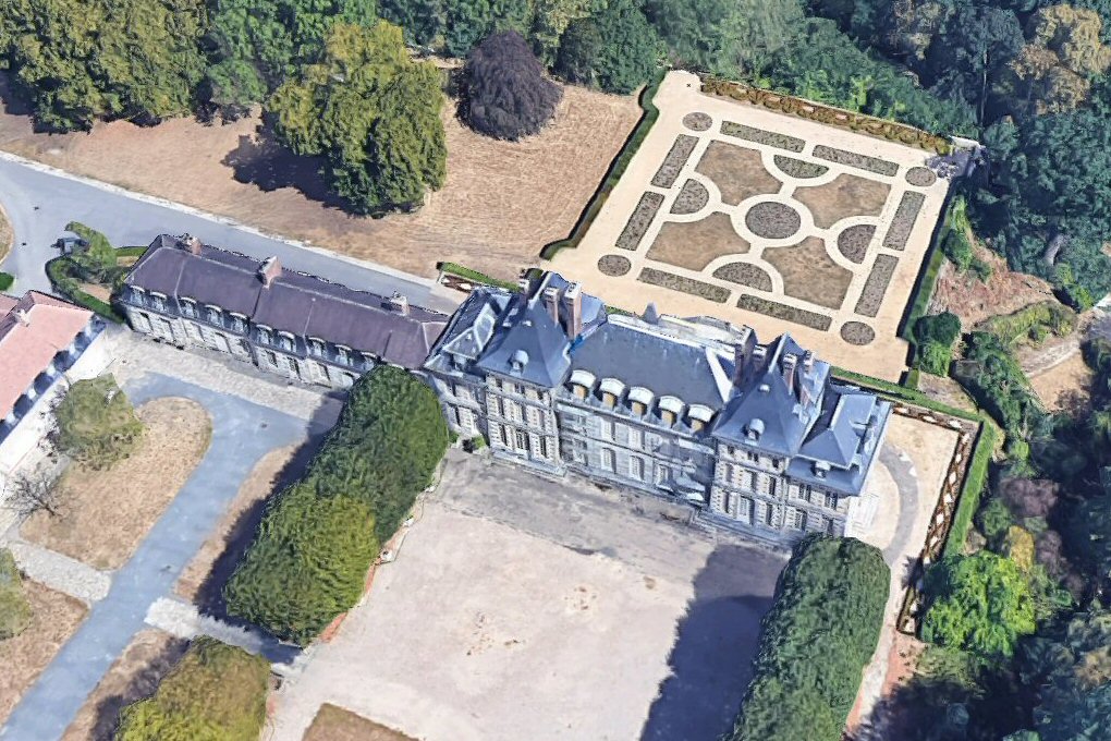 chateau de Beauregard à Saint Jean