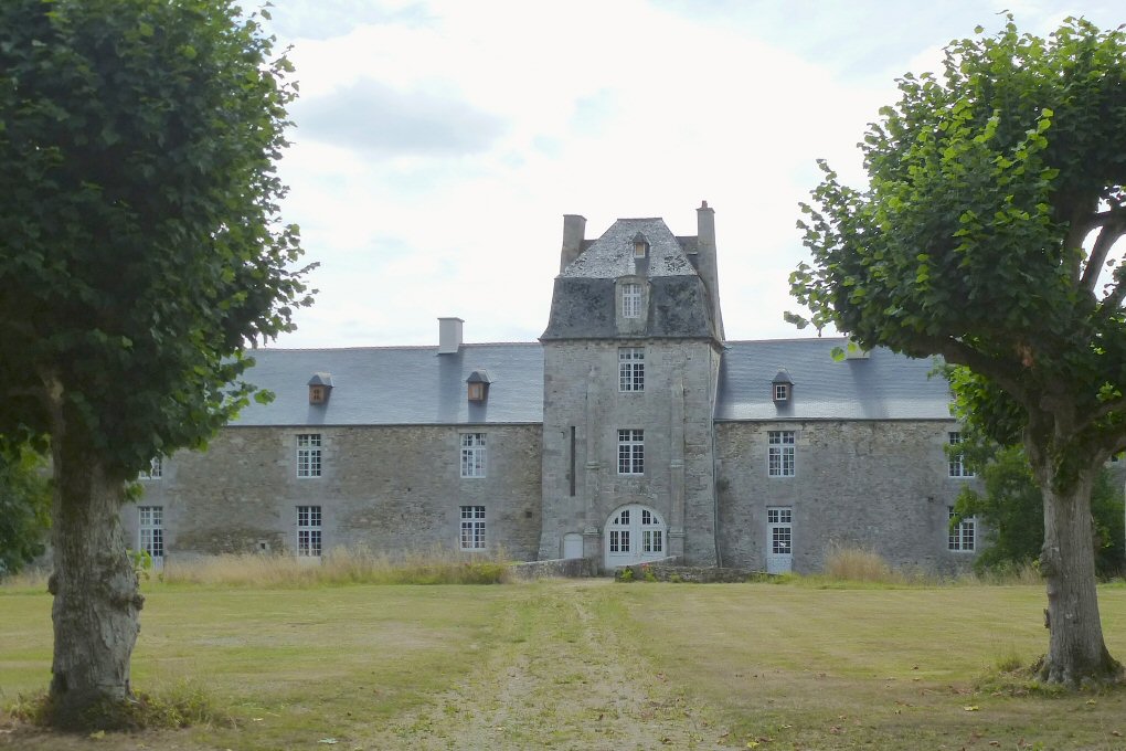 chateau du Bois de la Motte à Pleslin Trigavou, inscrit MH
