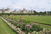 chteau de Fontainebleau    grand parterre