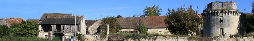 chateau de Thuré visite des extérieurs (vestiges)